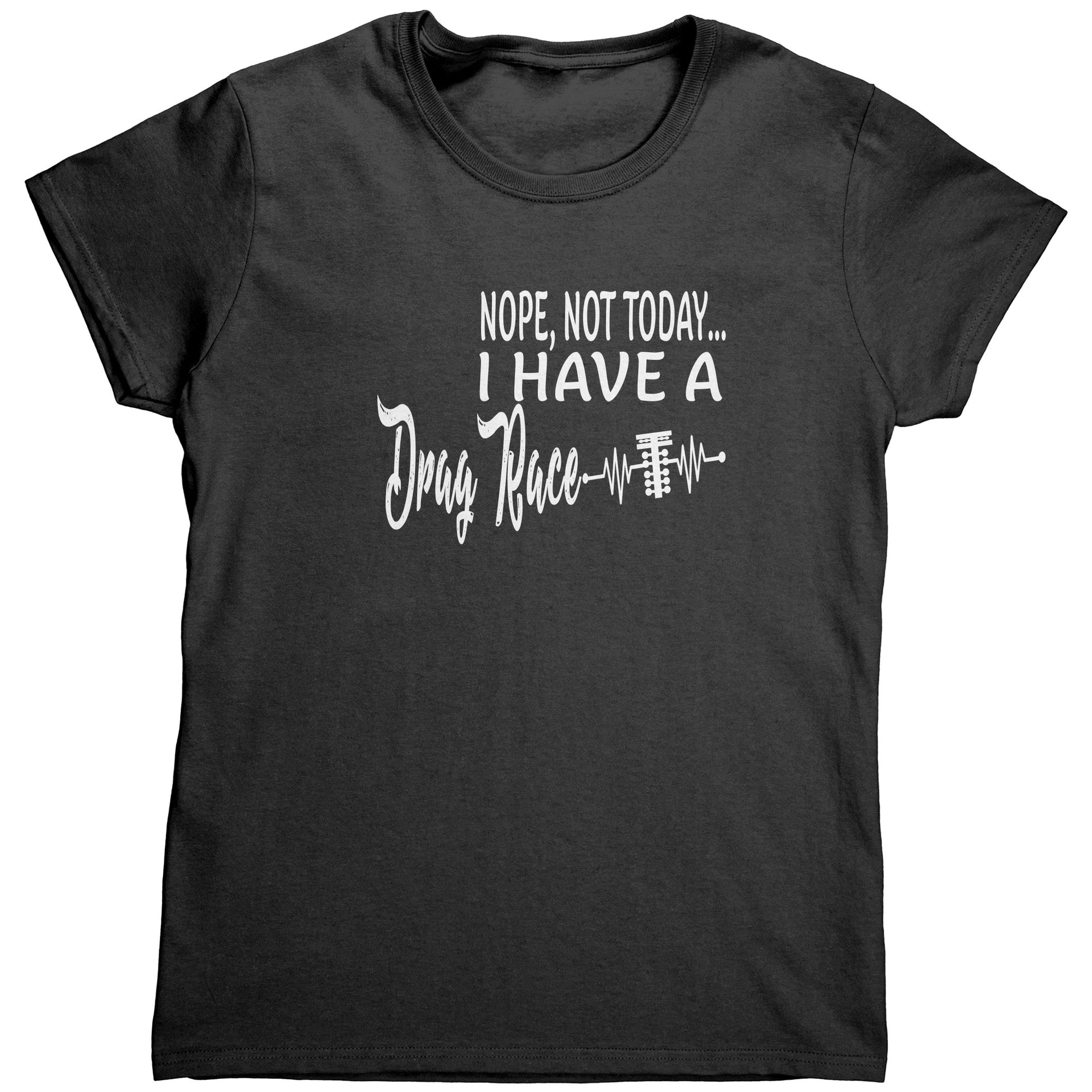 Drag racing women's t-shirts