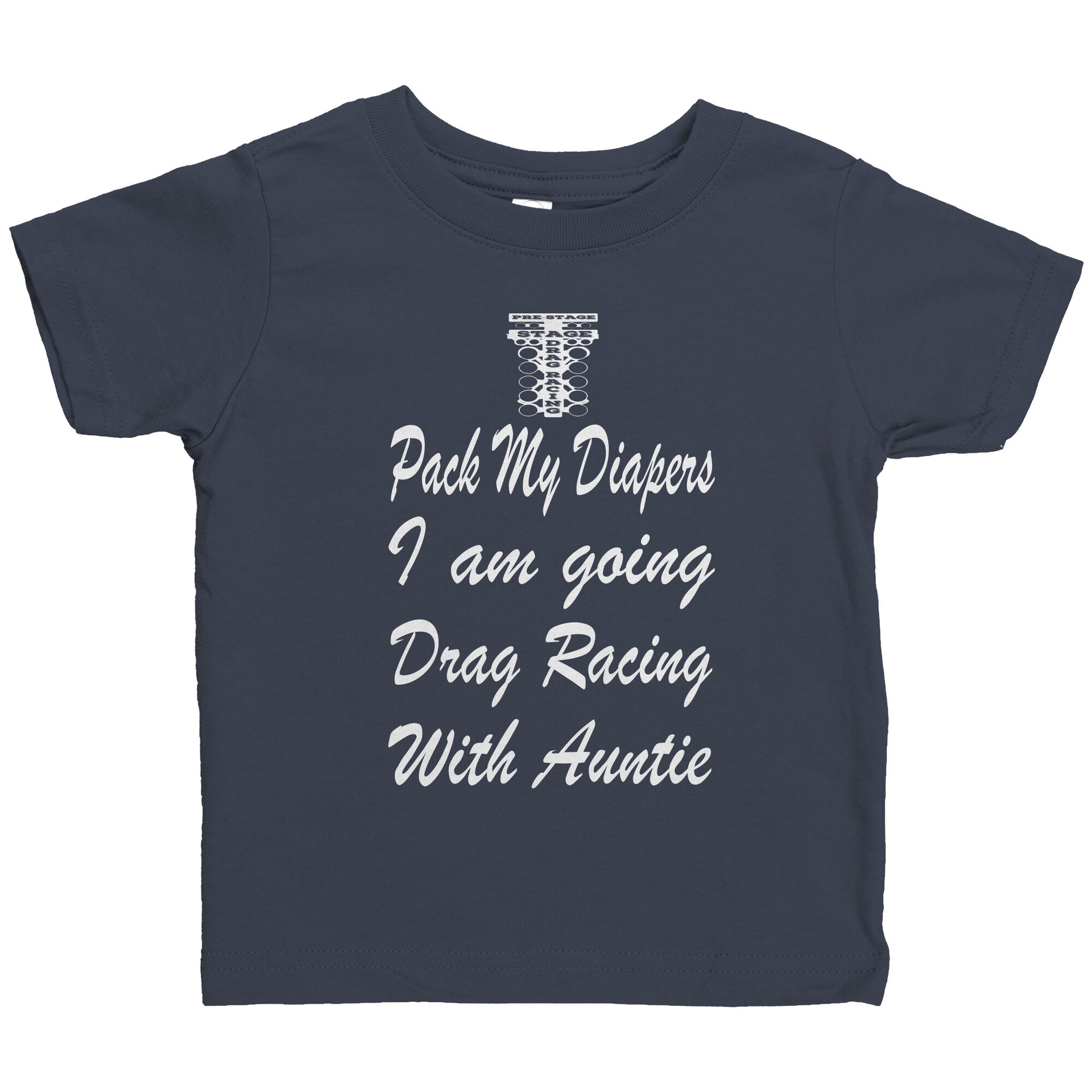 drag racing baby onesies