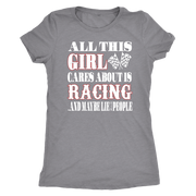 racing girl t-shirts