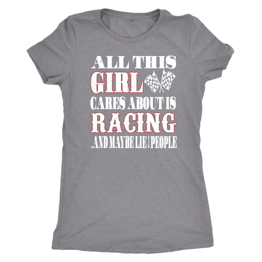 racing girl t-shirts