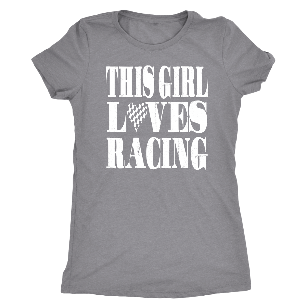 racing girl t-shirts