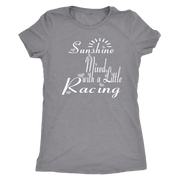 racing women's t-shirts