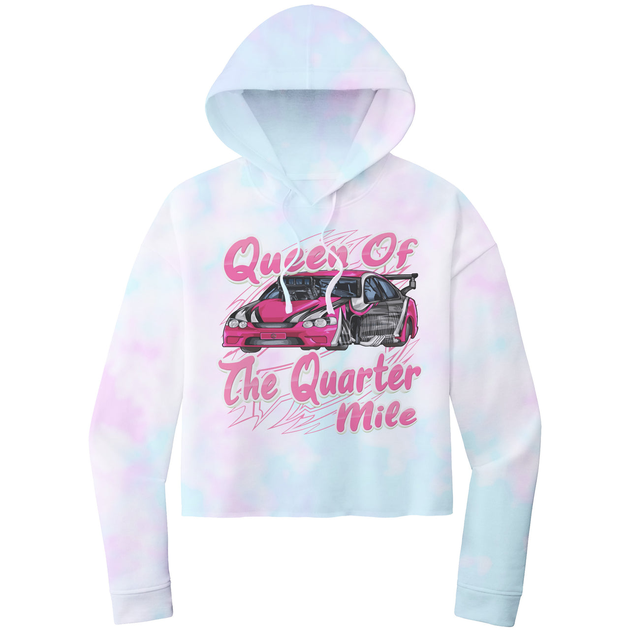 Drag racing women's hoodies