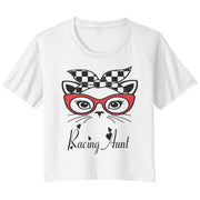 Racing Aunt Crop t-shirts