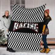 Racing Checkered Blanket