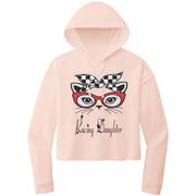 Racing daughter Crop top hoodie