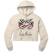 Racing daughter Crop top hoodie