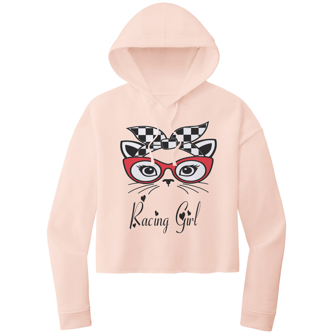 Racing Girl Crop Tops