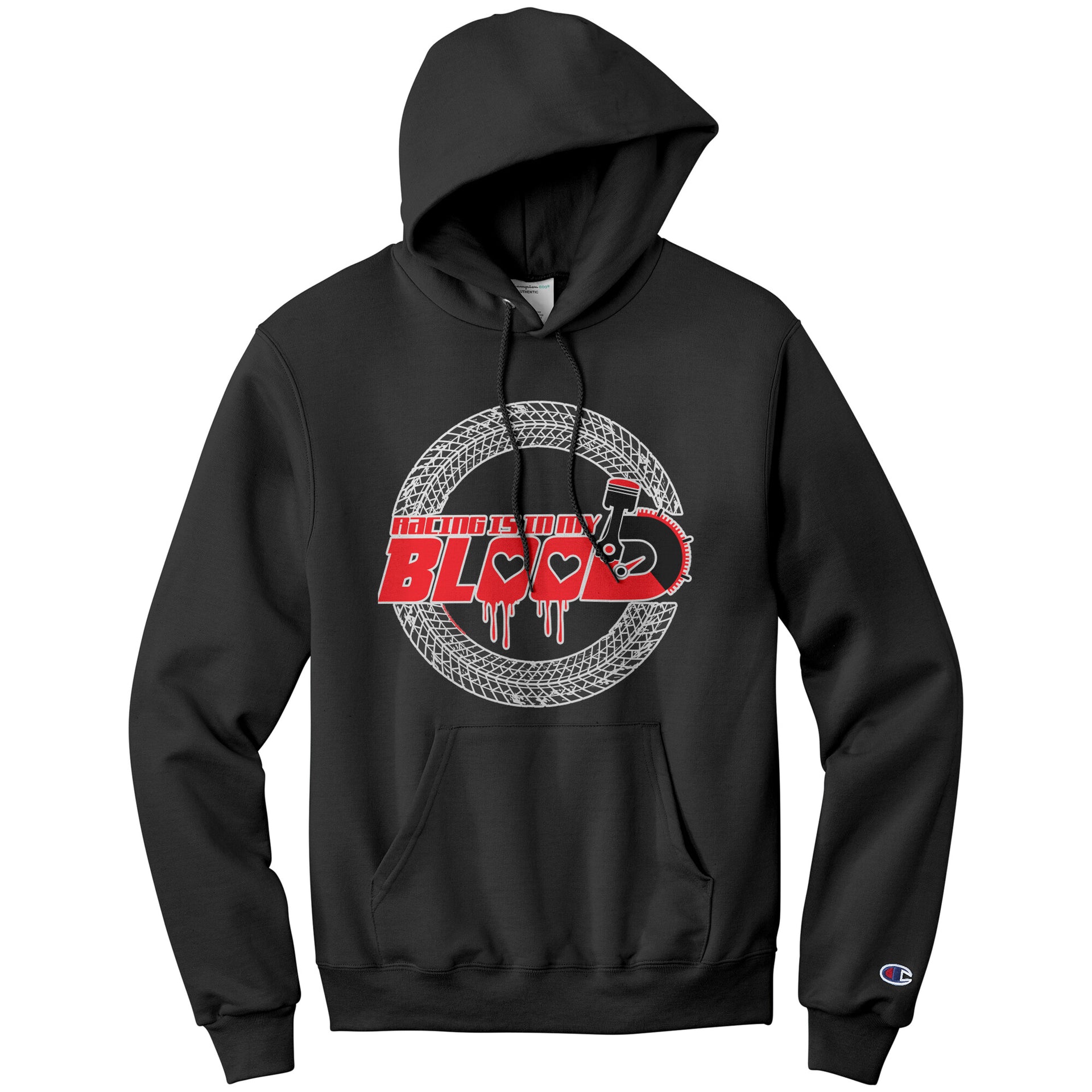 Racing Is In My Blood Hoodies