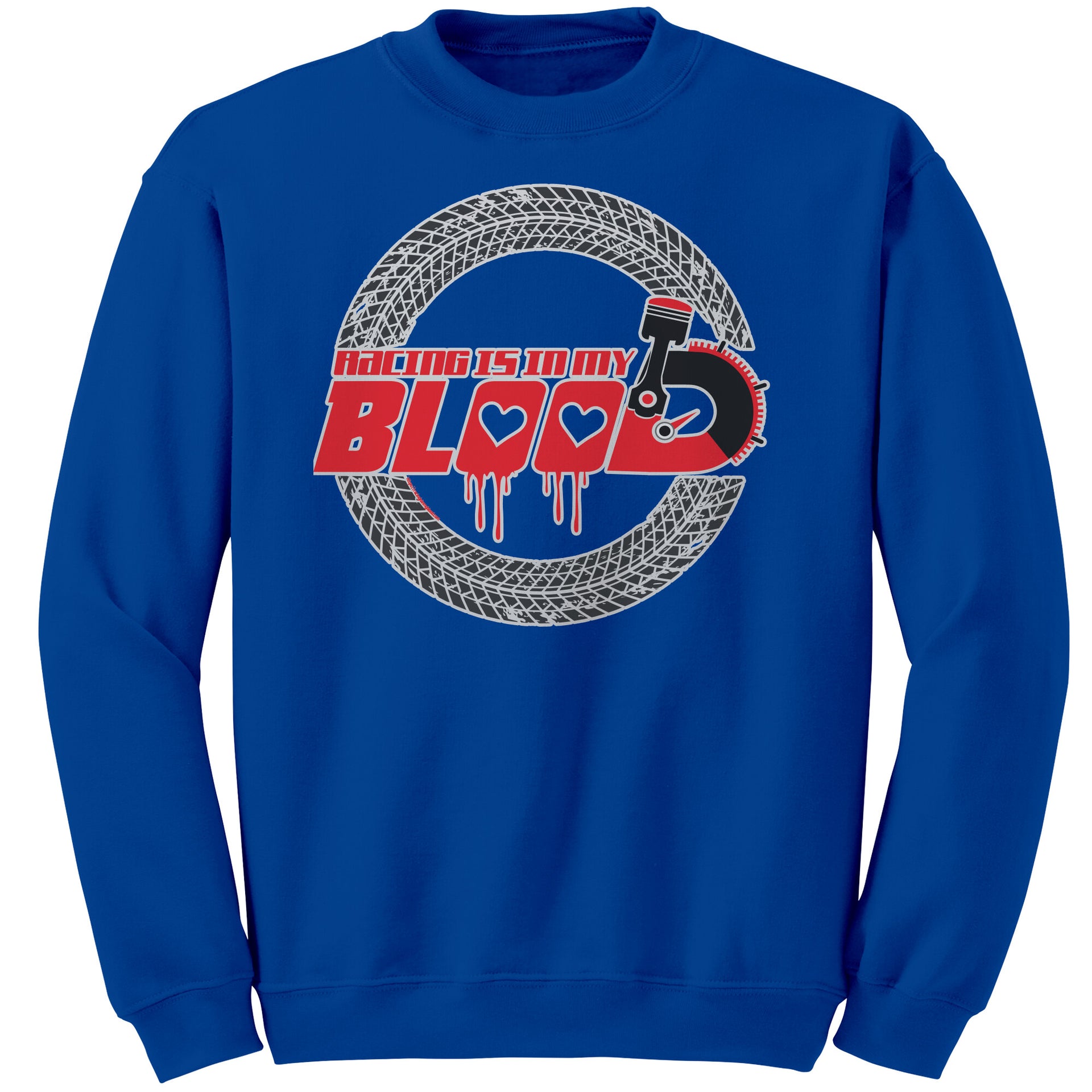 Racing Is In My Blood Hoodies