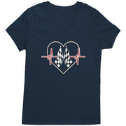 racing women's t-shirts