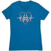 racing women's t-shirts