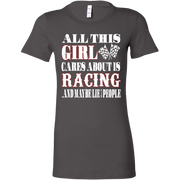 racing girl t-shirts