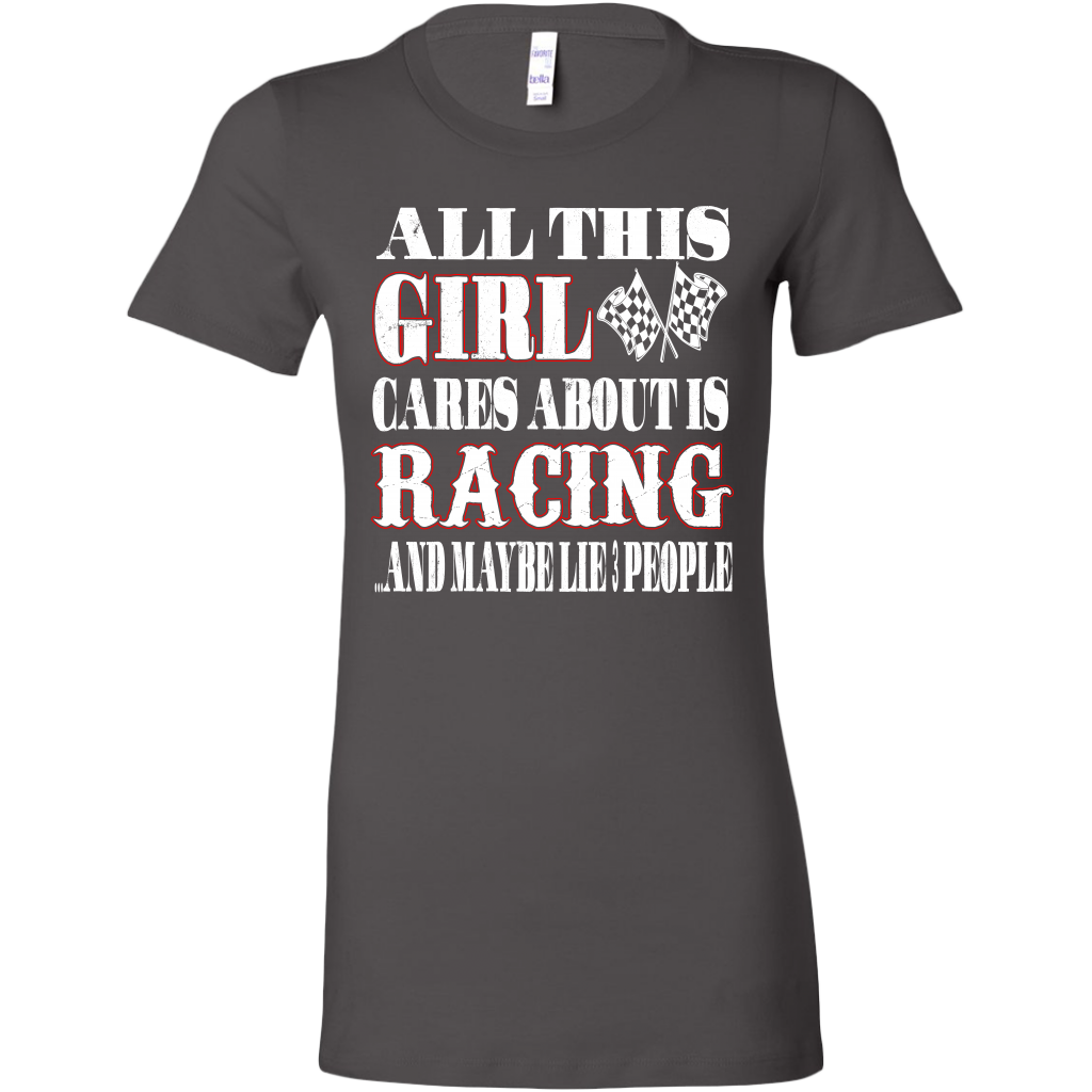 racing girl t-shirts