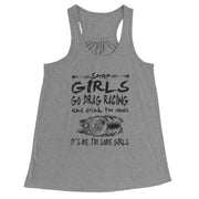 Drag racing women's t-shirts