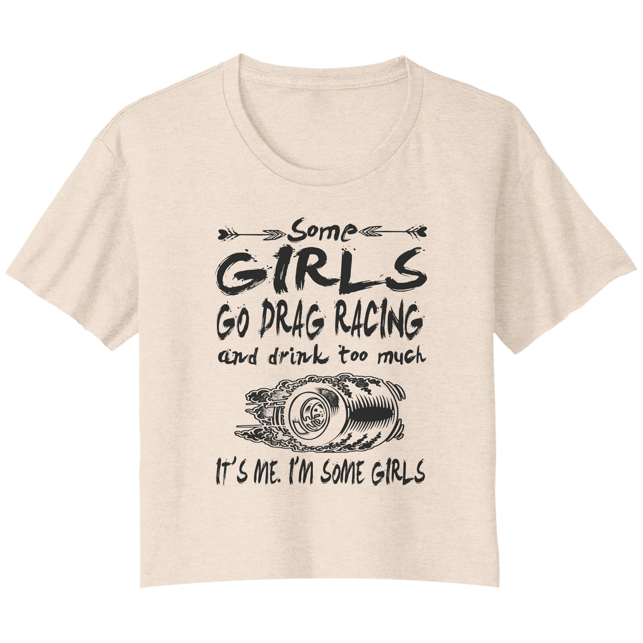 Drag racing women's t-shirts