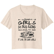 Drag racing women's t-shirts