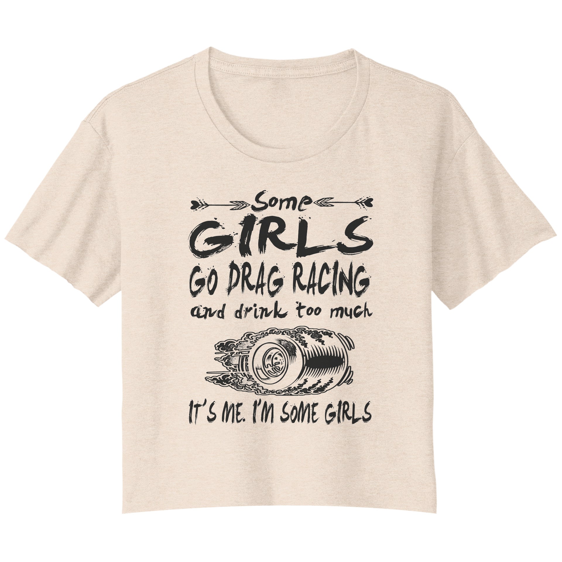 Drag racing women's t-shirts