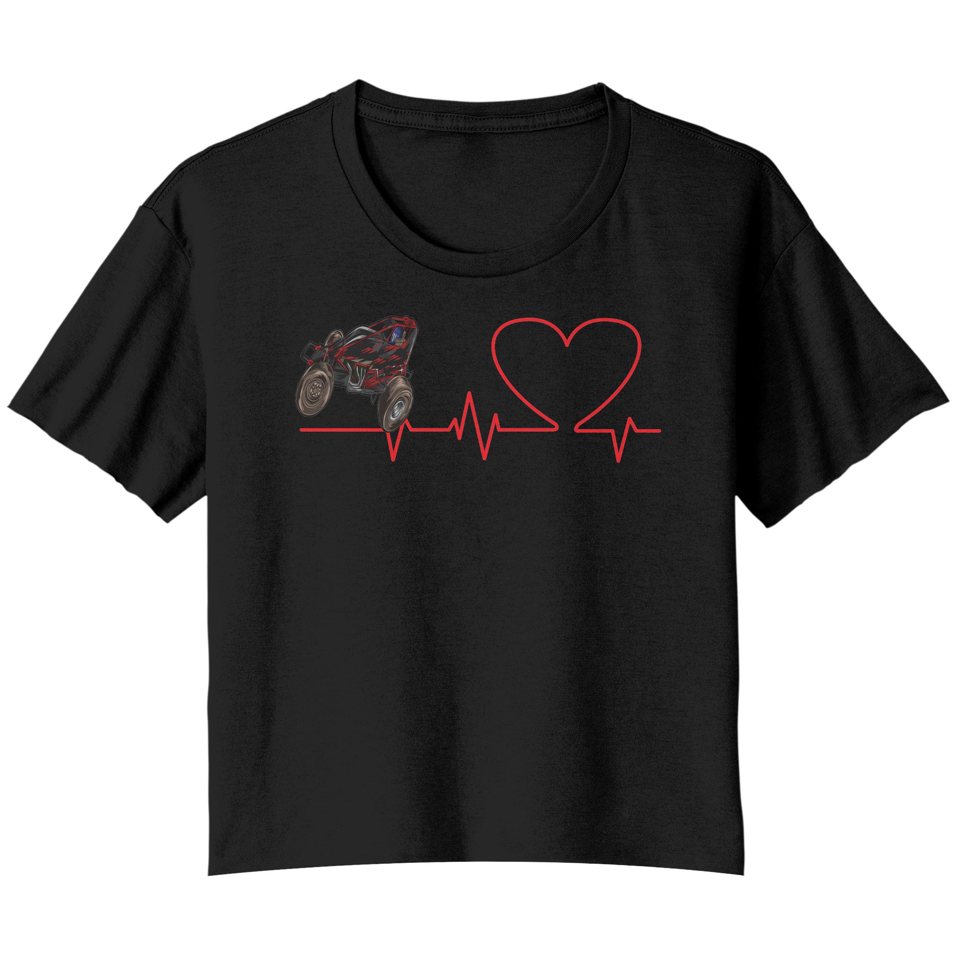 Sprint Car Non Wing Heartbeat T-Shirts