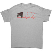 Sprint Car Non Wing Heartbeat T-Shirts