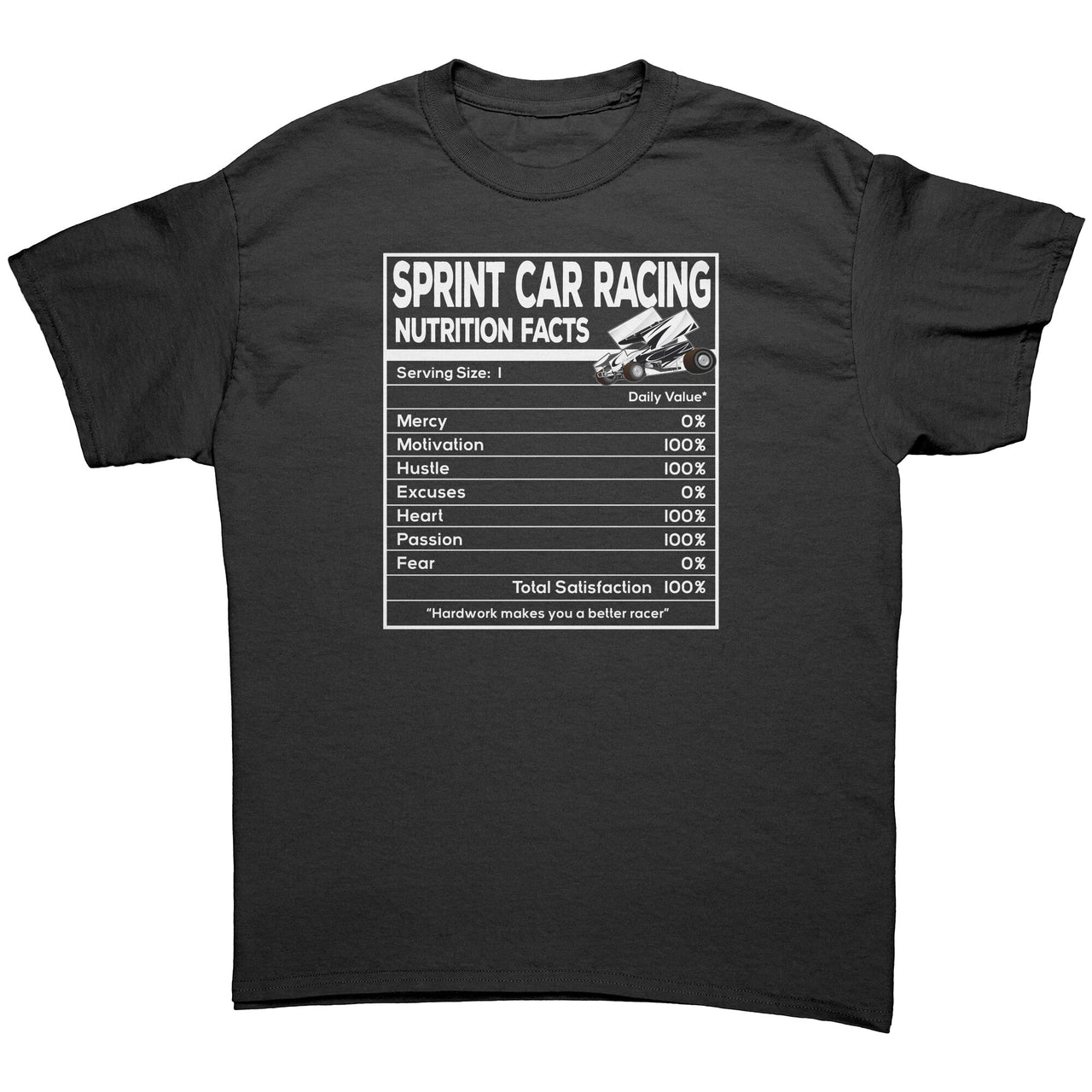 Sprint Car Racing Nutrition T-Shirts