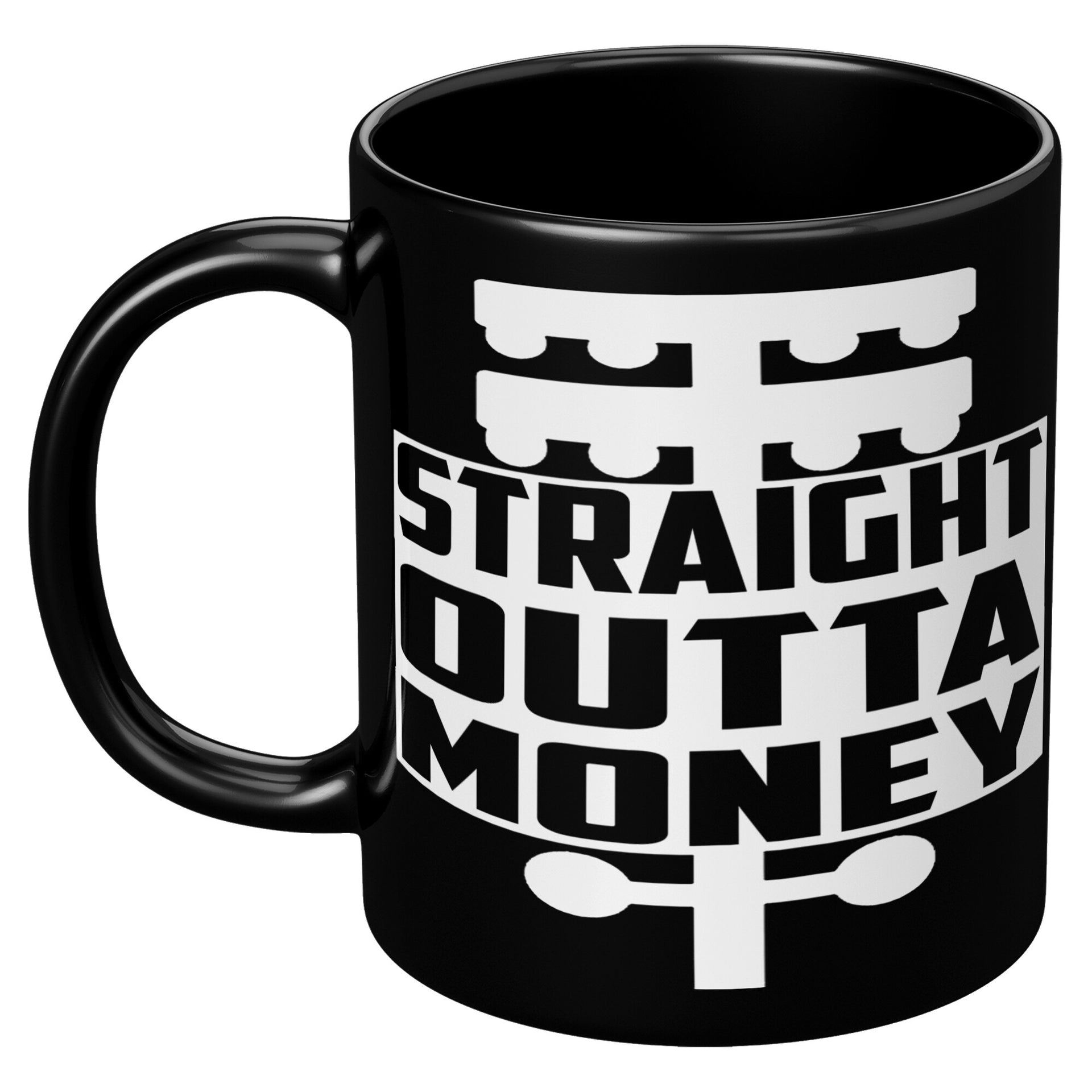 Straight Outta Money Drag Racing 11oz Mug