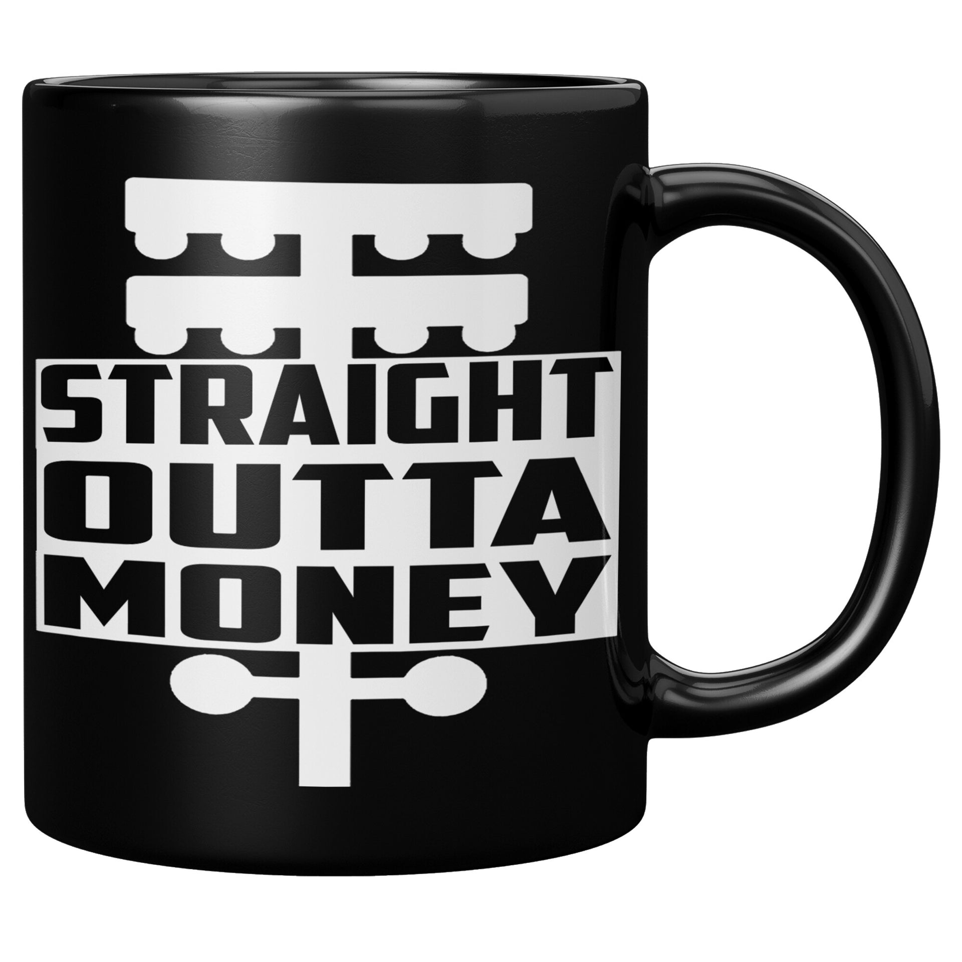 Straight Outta Money Drag Racing 11oz Mug