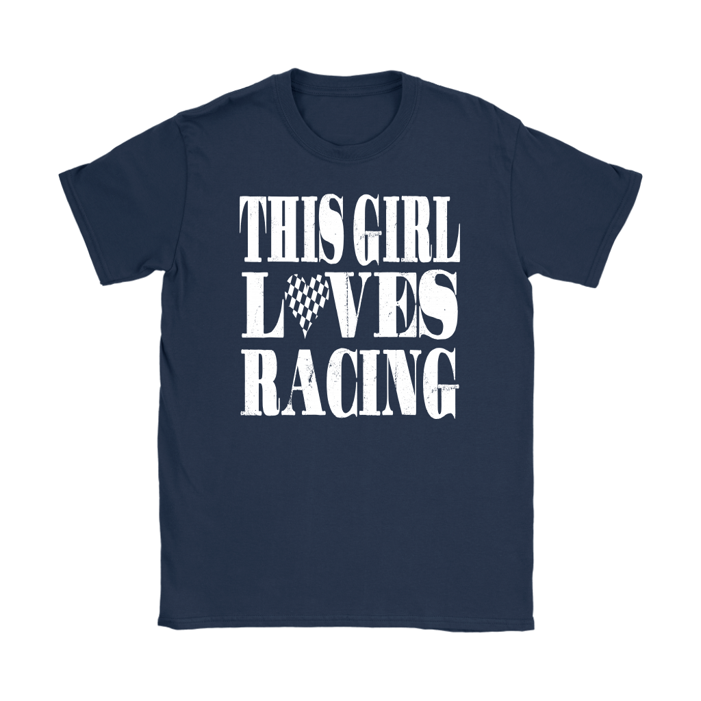 racing girl t-shirts