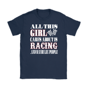 racing girl t-shirts