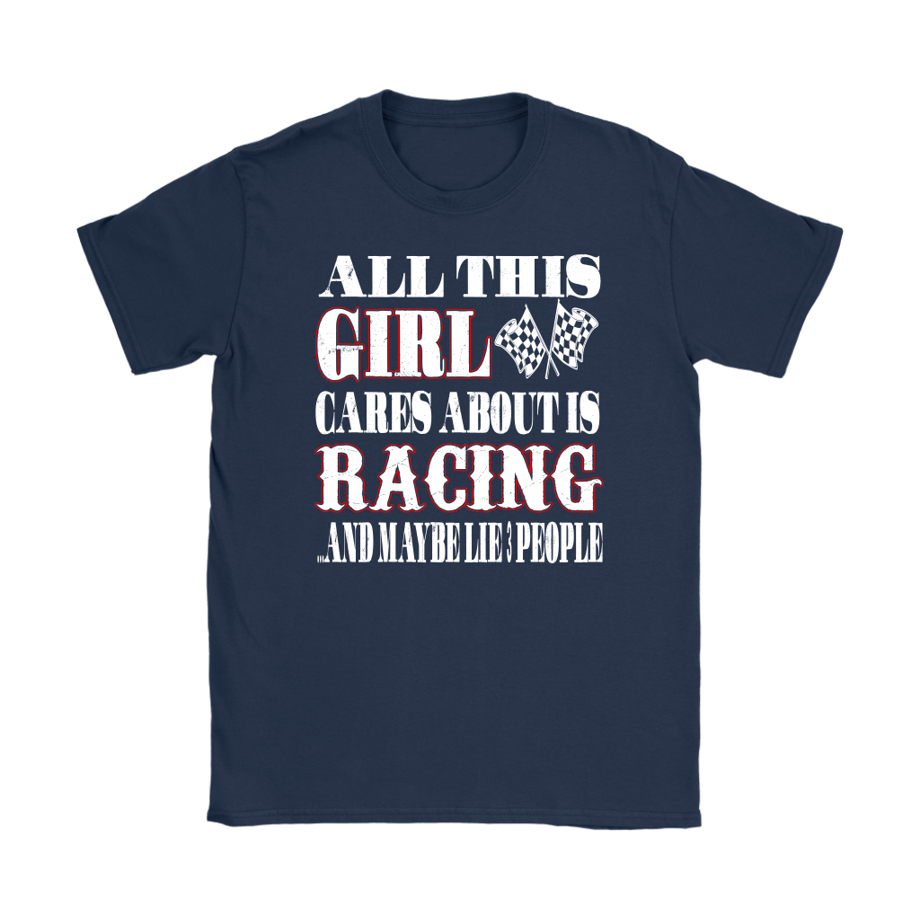 racing girl t-shirts