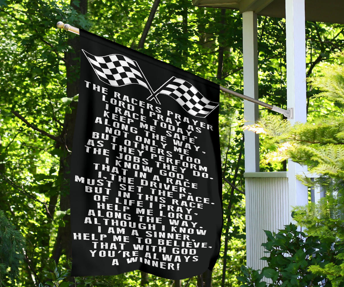The Racer's Prayer Flag | Faith at the Heart of Race Day