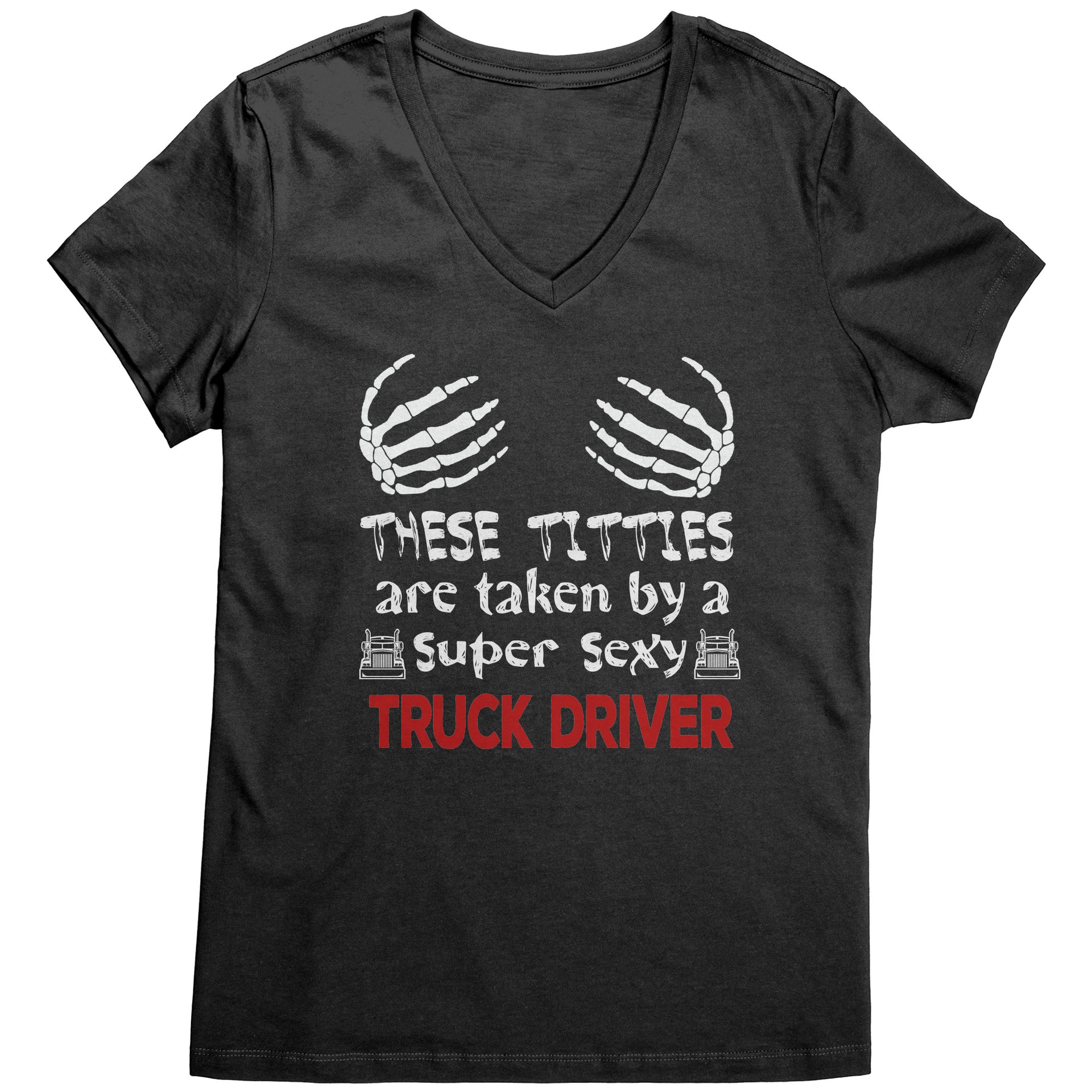 Truck Driver women's t-shirts