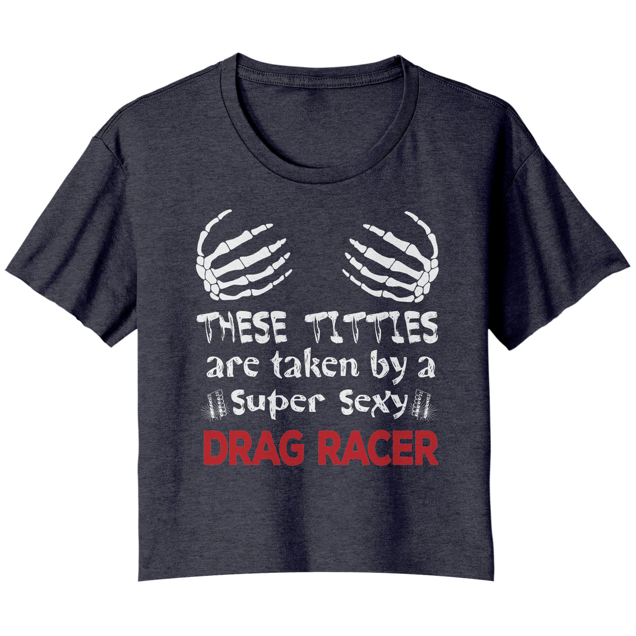 Drag racing women's t-shirts