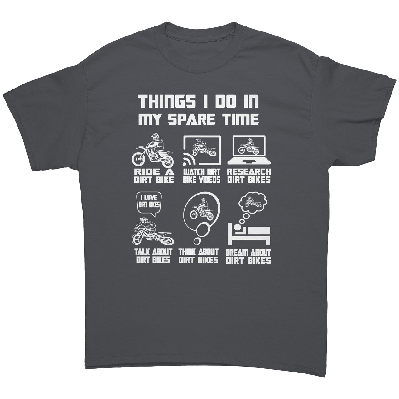 Things I Do in My Spare Time Motocross T-Shirts
