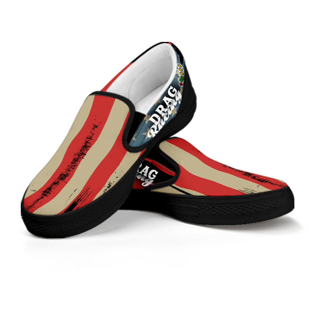 USA Drag Racing Slip On Shoes