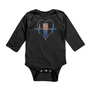 USA Drag Racing Heartbeat Baby T-shirts