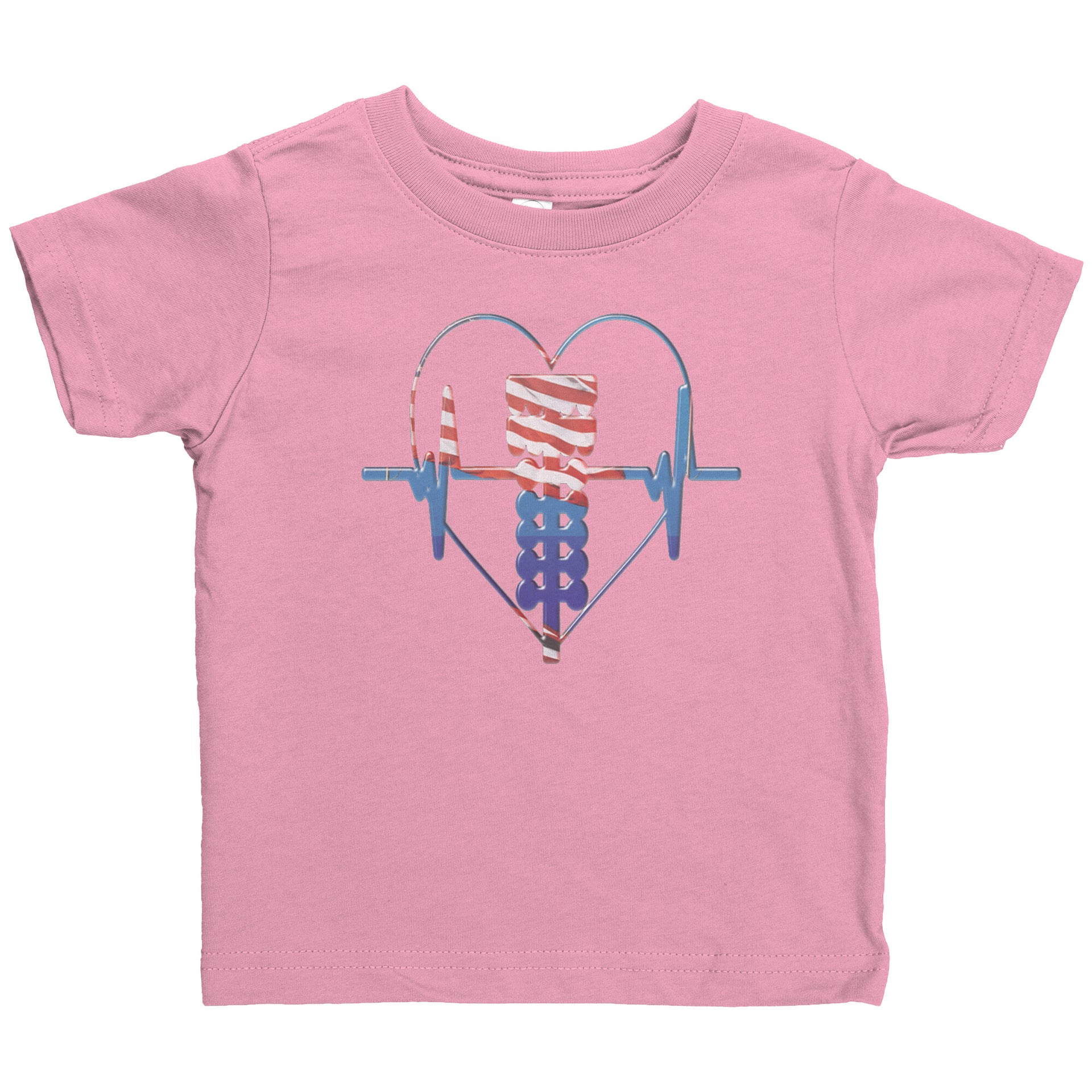 USA Drag Racing Heartbeat Baby T-shirts