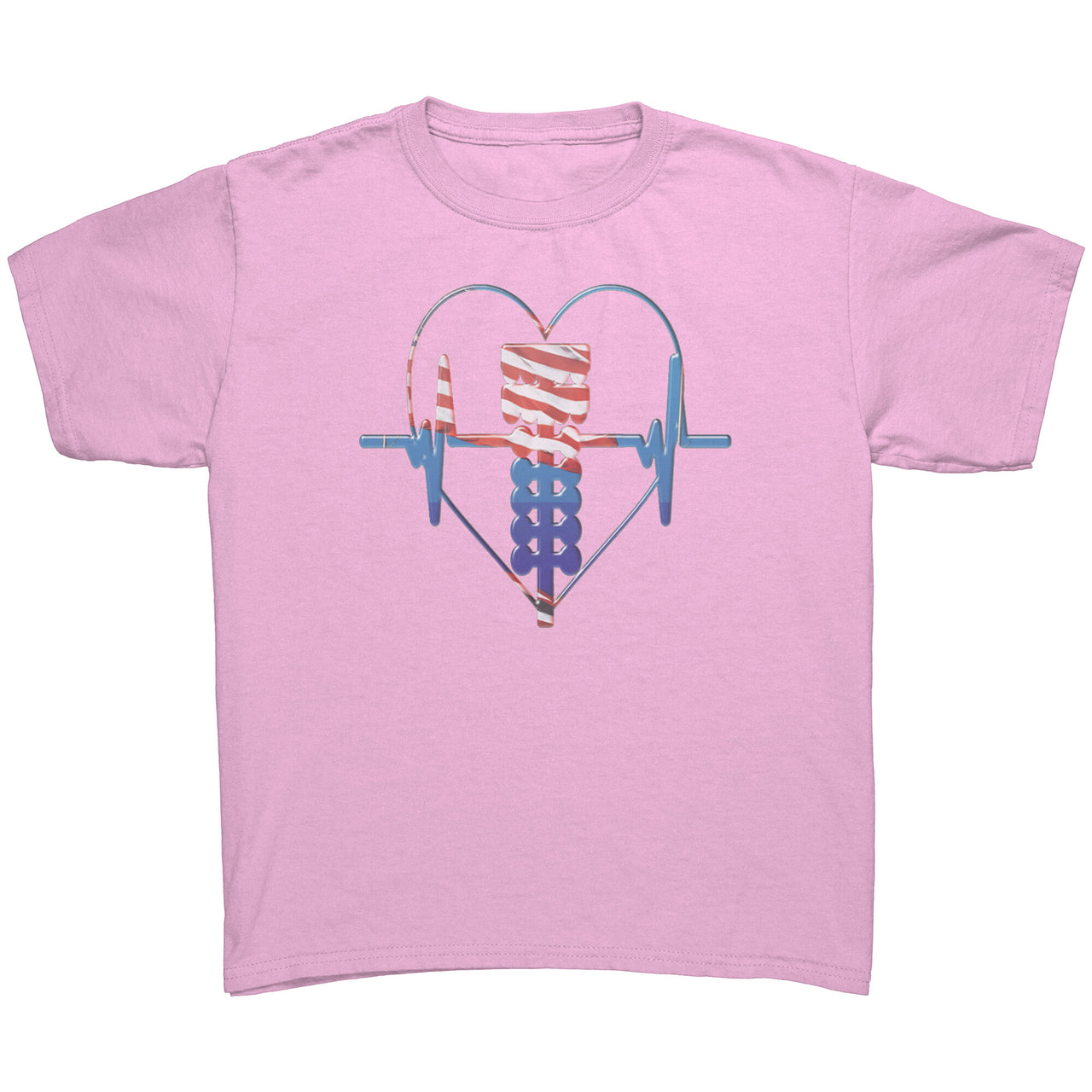 USA Drag Racing Heartbeat Youth T-Shirts/Hoodies