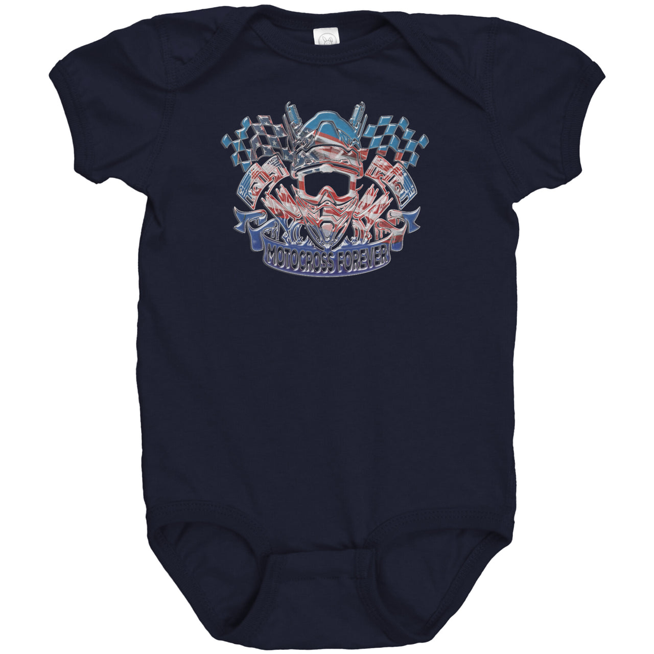 USA Motocross Forever Baby T-shirts