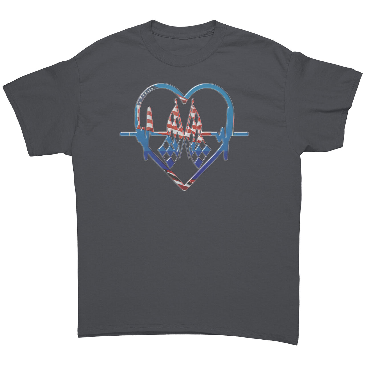 USA Racing Heartbeat T-Shirts