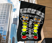 We Are Not Most Families Drag Racing Flag