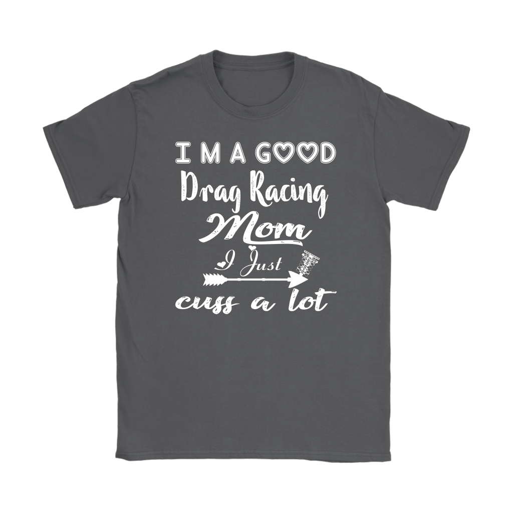 drag racing women's t-shirts