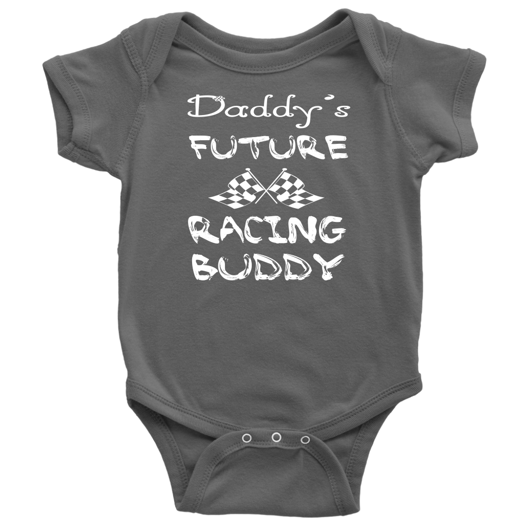 Daddy's Future Racing Buddy Onesies  And T-Shirts!