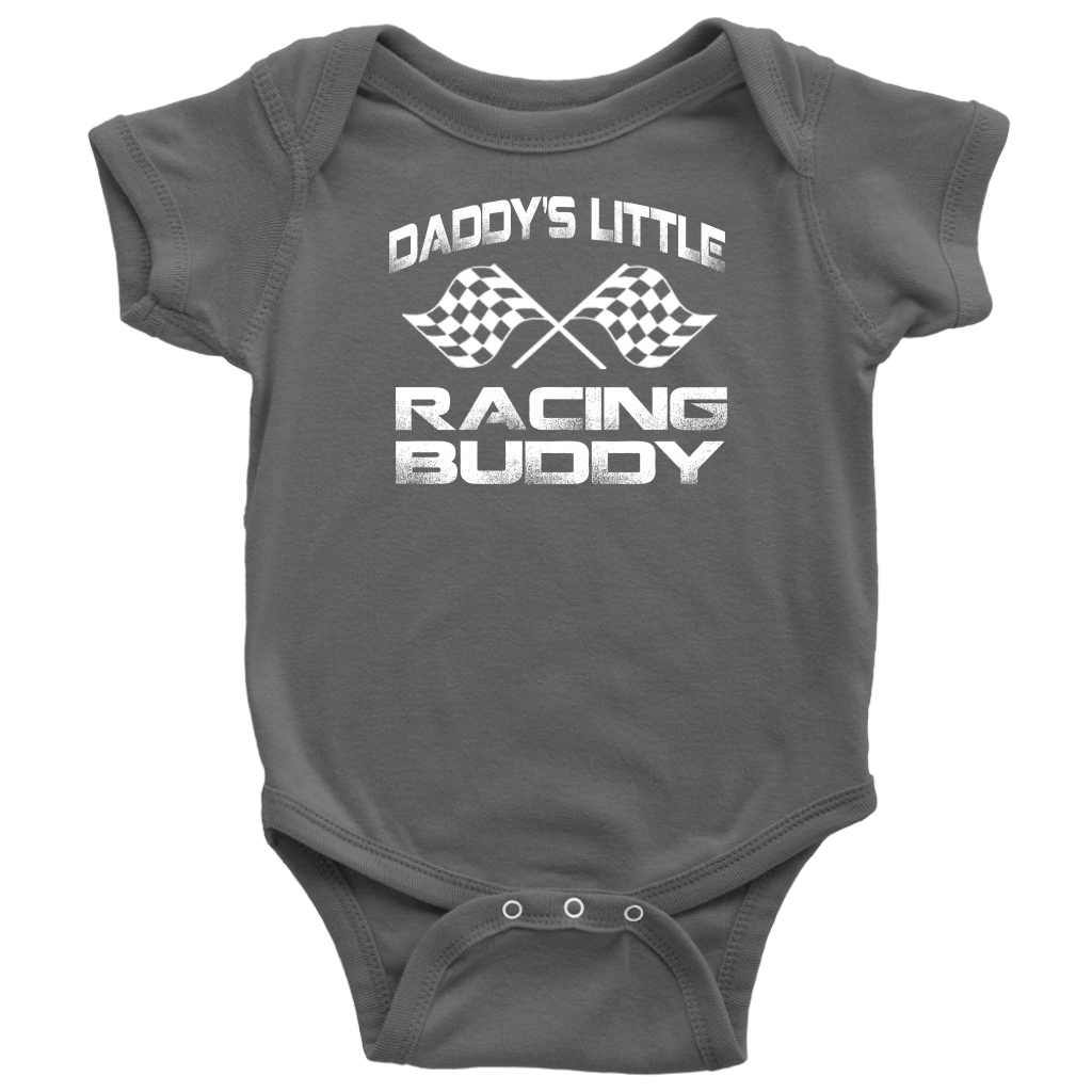 Daddy's Little Racing Buddy Onesies And T-Shirts!