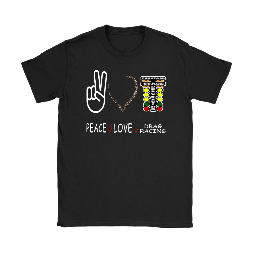 drag racing women's t-shirts