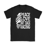 dirt track racing girl t-shirts