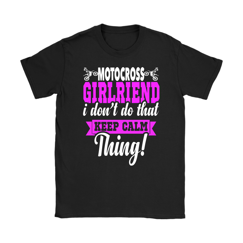 motocross girlfriend t-shirts