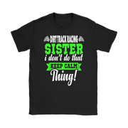 dirt racing sister t-shirts