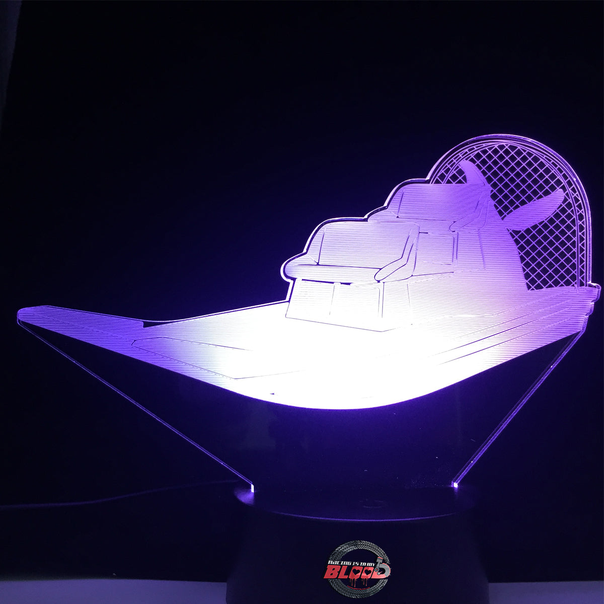 Airboat 3D Led Lamp