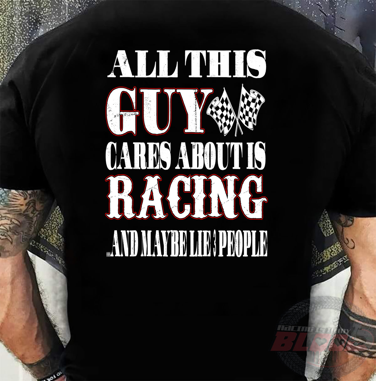 racing men's t-shirts